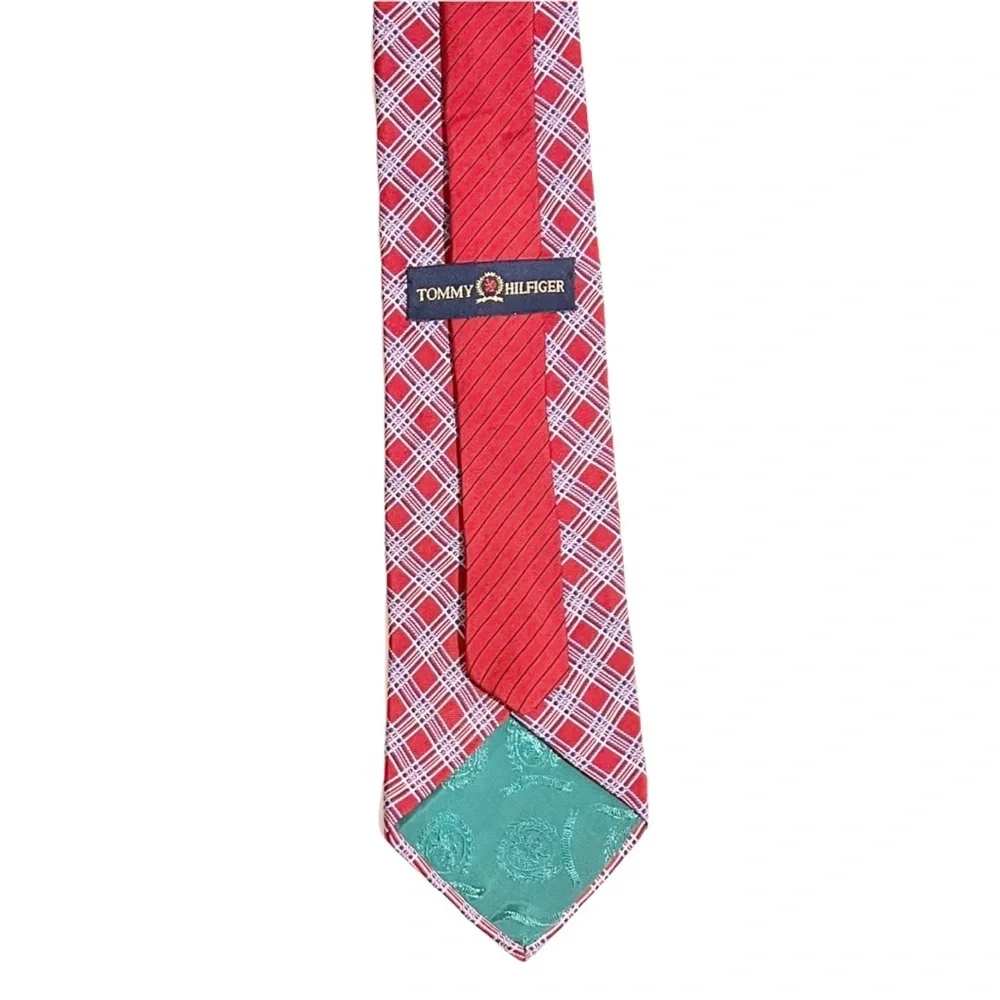 Tommy Hilfiger Necktie 100% Silk 60x4 Ties